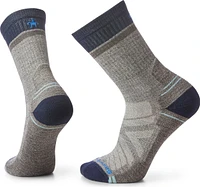 Hike Light Cushion Winding Trail Crew Socks Taupe Natural