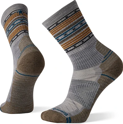 M Hike Light Cushion Spiked Stripe Crew Grey