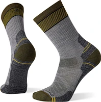 Performance Hike Light Cushion Micro Stripe Crew Grey