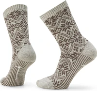 W Everyday Traditional Snowflake Crew Socks Ash