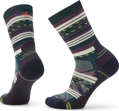 W Hike Light Cushion Margarita Crew Socks Twilight Blue