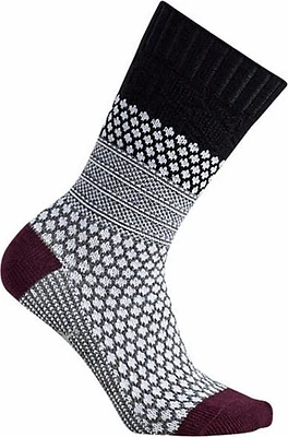 Women's Popcorn Cable Black