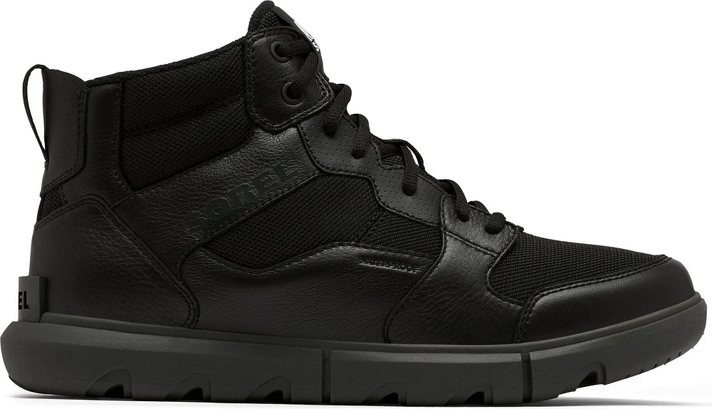 Explorer Next Sneaker Mid WP Black