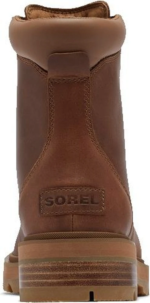 Lennox Lace Stacked Waterproof Velvet Tan