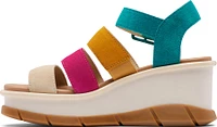 Joanie 3 Ankle Strap Teal Chloride