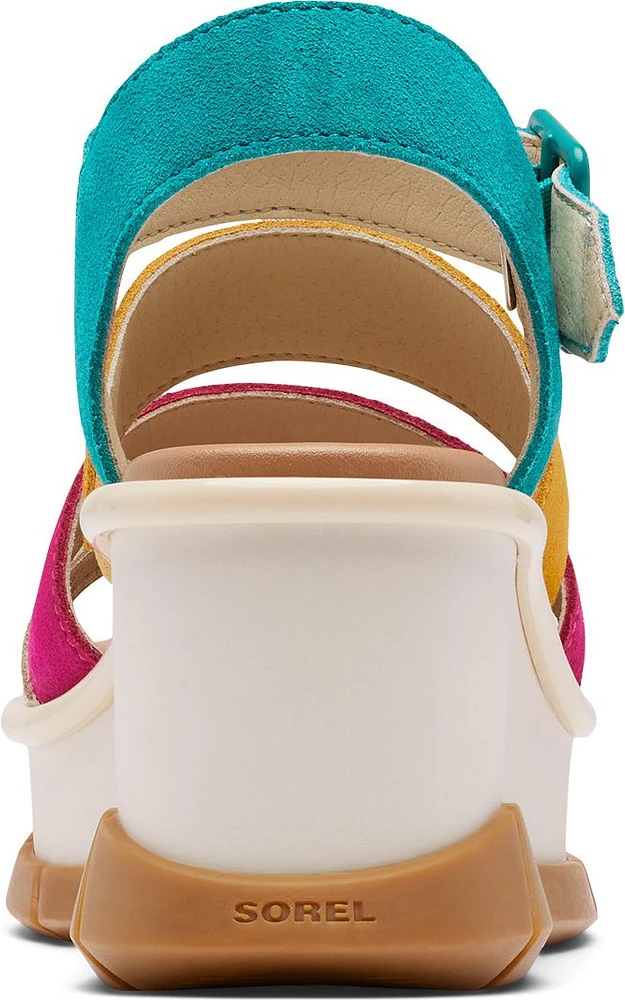 Joanie 3 Ankle Strap Teal Chloride