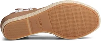 Fairwater Plushwave Wedge Ivory & Blue