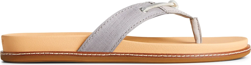 Waveside Plushwave Thong Grey