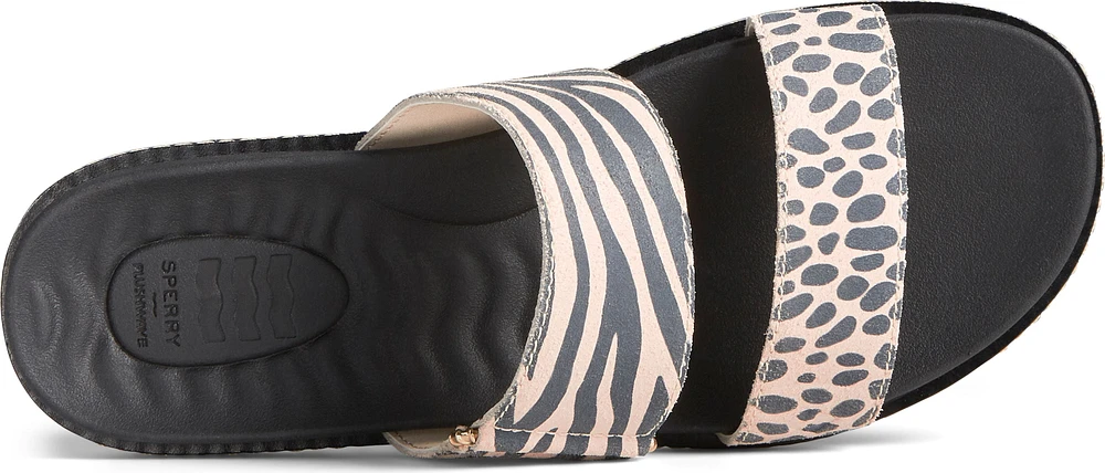 Waveside Slide Black Multi