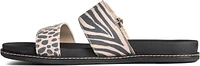 Waveside Slide Black Multi