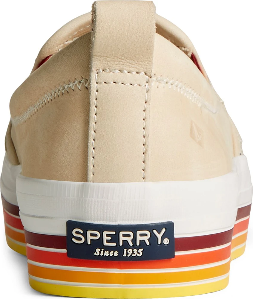 Crest Twin Gore Platform Tan