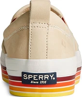 Crest Twin Gore Platform Tan