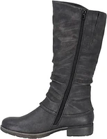 Ally Faux Fur Lined Black