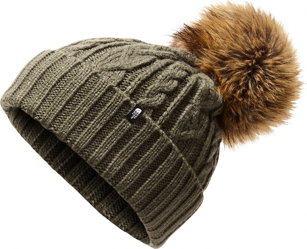 Oh Mega Fur Pom Beanie New Taup
