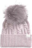 Women's Oh Mega Fur Pom Beanie Lavender Fog