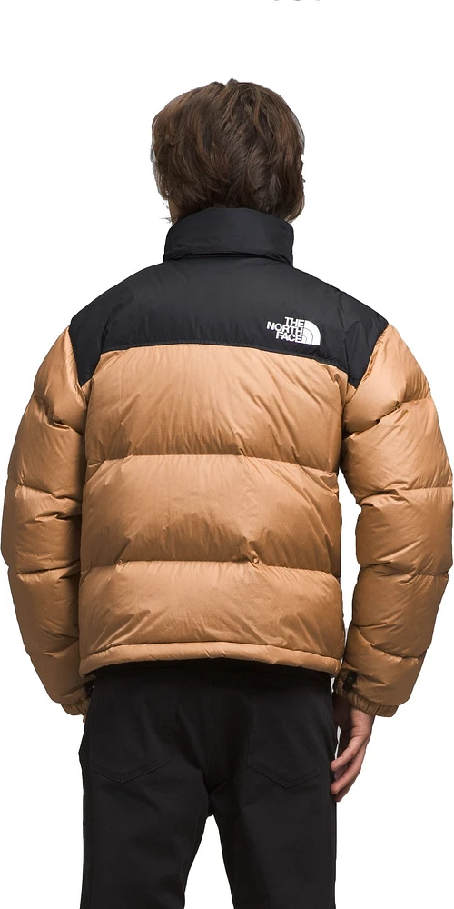 Men's 1996 Retro Nuptse Jacket Almond Butter TNF Black