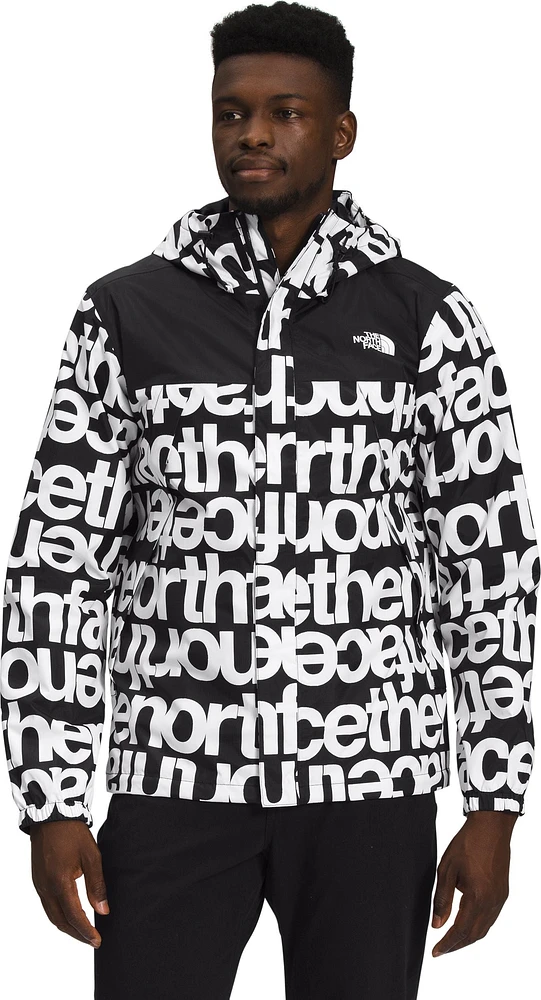 M Antora Jacket TNF Black Lowercase Print