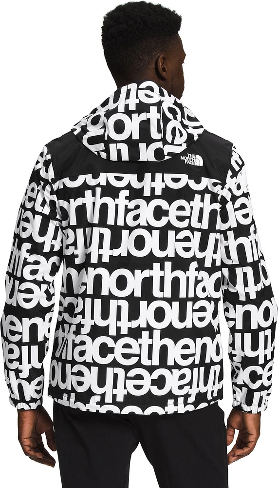 M Antora Jacket TNF Black Lowercase Print