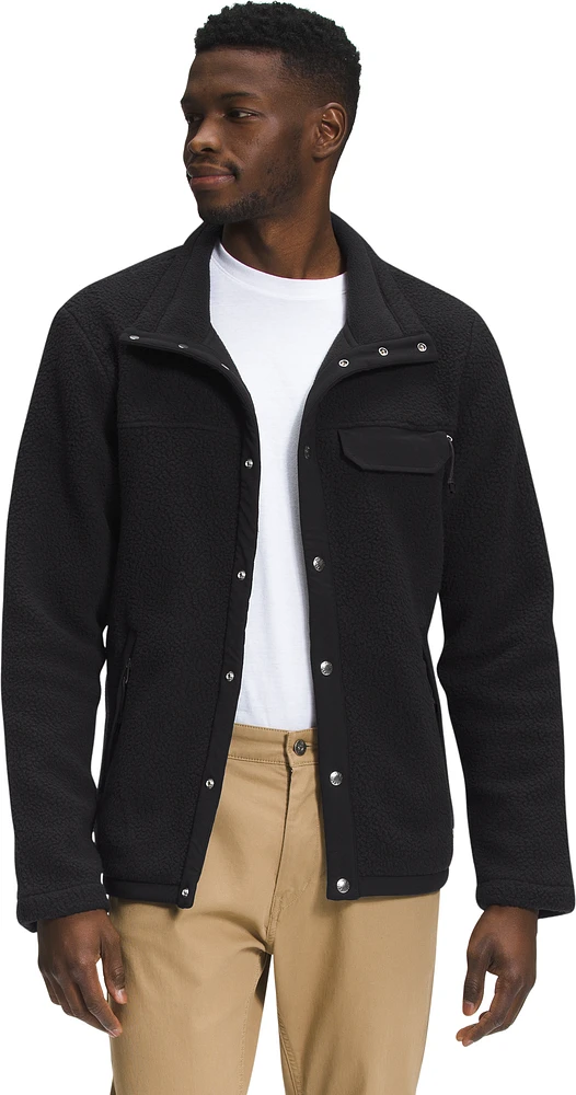Men's Cragmont Snap Front Jacket TNF Black/Tnf Black