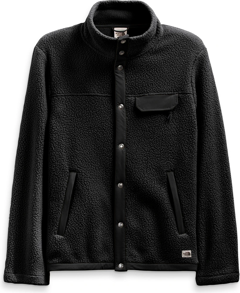 Men's Cragmont Snap Front Jacket TNF Black/Tnf Black
