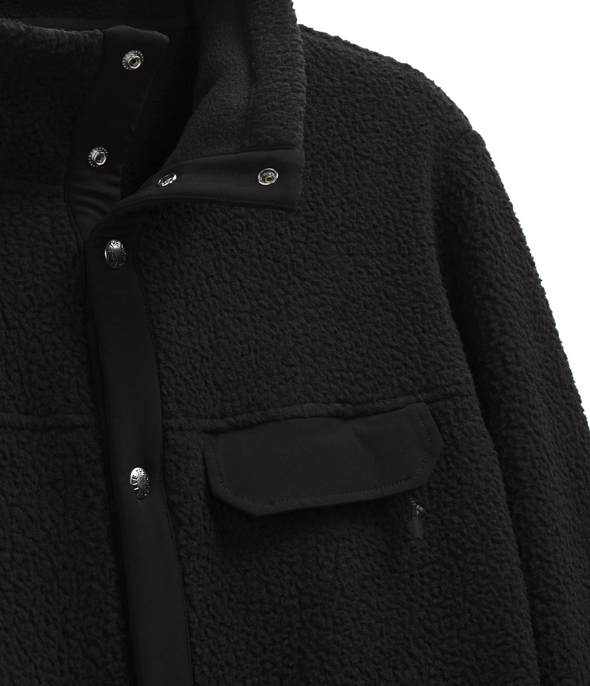 Men's Cragmont Snap Front Jacket TNF Black/Tnf Black