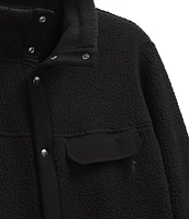 Men's Cragmont Snap Front Jacket TNF Black/Tnf Black