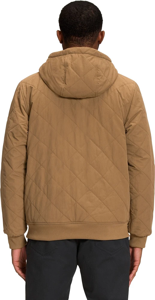 Men's Cuchillo Insulated Full Zip Hoodie Utility Brown Bleached Sand