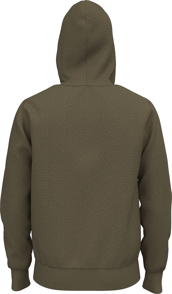 Men's Half Dome Pullover Hoodie Military Olive/Multi Color Print