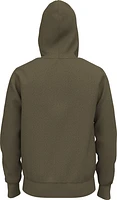 Men's Half Dome Pullover Hoodie Military Olive/Multi Color Print