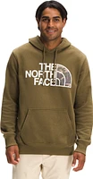 Men's Half Dome Pullover Hoodie Military Olive/Multi Color Print