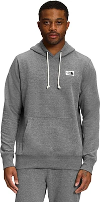 Men's Heritage Patch Pullover Hoodie TNF Medium Grey Heather