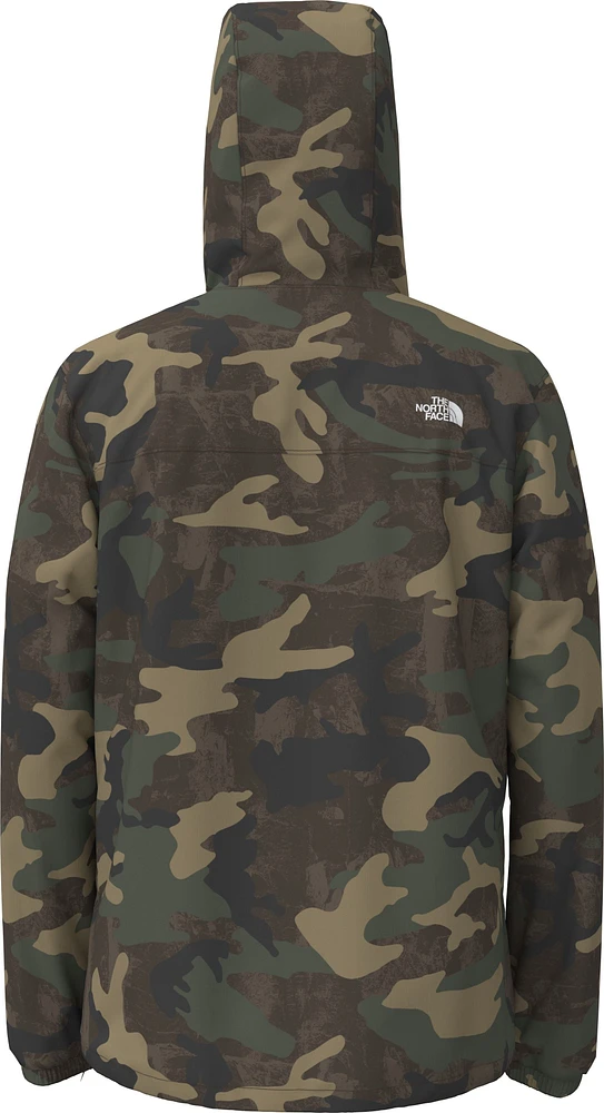 Men's Printed Antora Jacket Kelp Tan TNF Camo Print