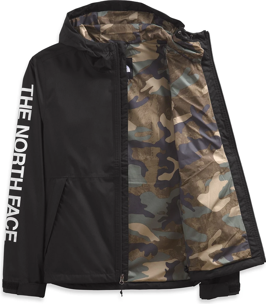 Men's Printed Novelty Millerton Jacket Tnfblk TNF Black Kelp Tan Camo Print