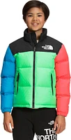 Teen 1996 Retro Nuptse Jacket Chlorophyll Green