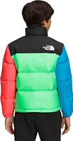 Teen 1996 Retro Nuptse Jacket Chlorophyll Green