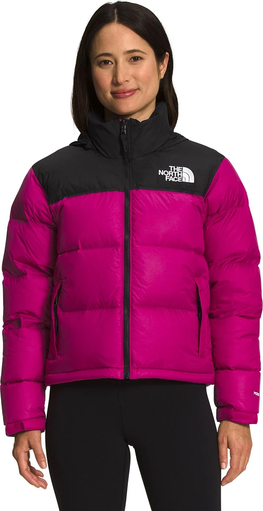 W 1996 Retro Nuptse Jacket Fuschia Pink