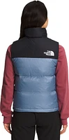 Womens 1996 Retro Nuptse Vest Folk Blue
