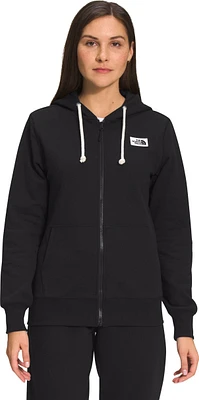 Women's Heritage Patch Fullzip Hoodie TNF Black