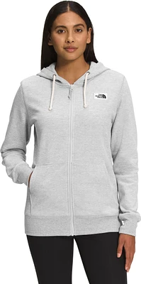 Women's Heritage Patch Fullzip Hoodie TNF Light Grey Heather