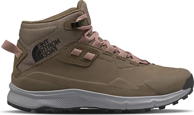 W Cragstone Leather Mid WP Bipartisan Brown Meld Grey