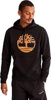 Core Tree Logo Pullover Hoodie Black