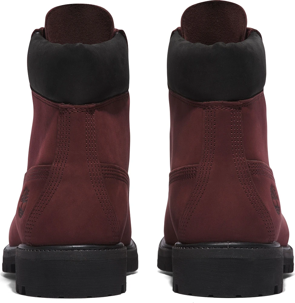 6inch Premium Icon Burgundy Nubuck