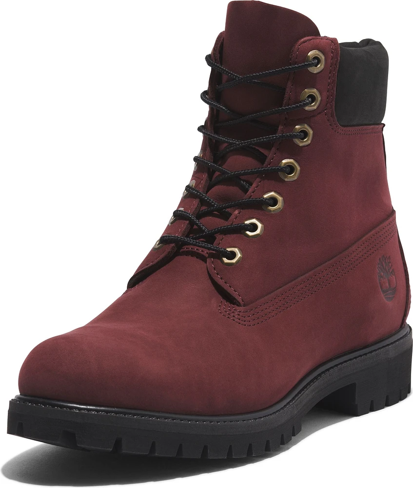 6inch Premium Icon Burgundy Nubuck