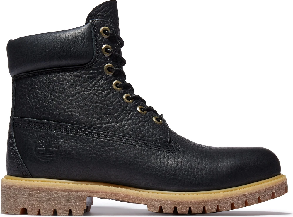 6inch Premium Waterproof Black Full Grain