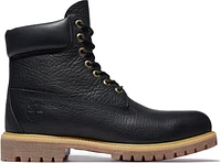 6inch Premium Waterproof Black Full Grain