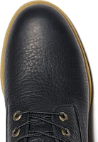 6inch Premium Waterproof Black Full Grain