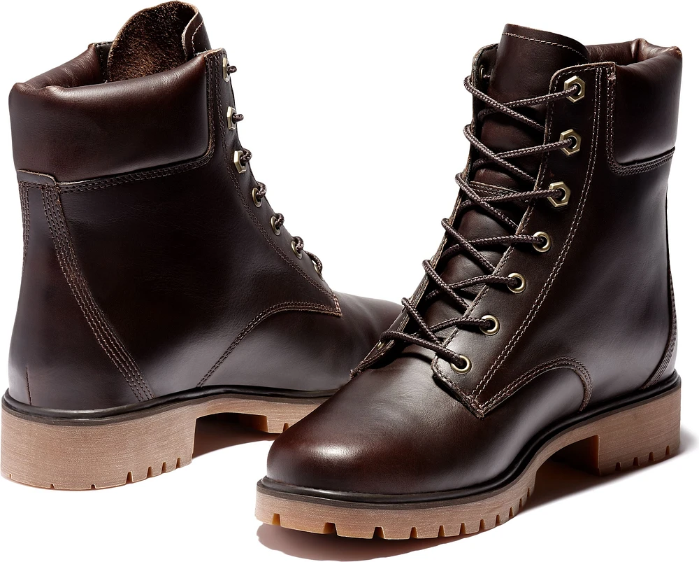 Jayne 6inch Waterproof Dark Brown Full Grain