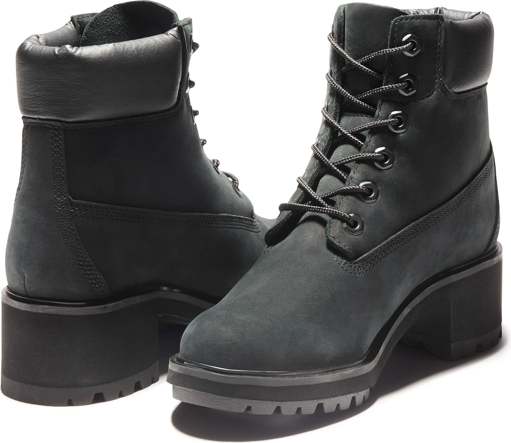 Kinsley 6inch Waterproof Black Nubuck