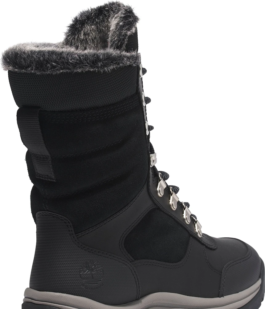 White Ledge Mid Lace WP Ins Boot Black