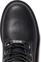 Women's 6inch Waterproof Boot Black Full Grain